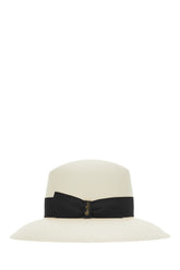 Ivory straw Claudette Panama hat -  | Wise