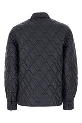 Giubbino imbottito in nylon blu navy -  | Wise