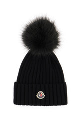 Black wool beanie hat -  | Wise