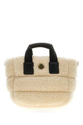 Borsa a mano Caradoc micro in misto acrilico avorio -  | Wise