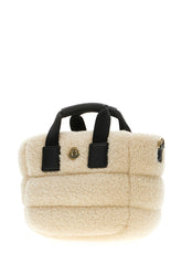 Borsa a mano Caradoc micro in misto acrilico avorio -  | Wise