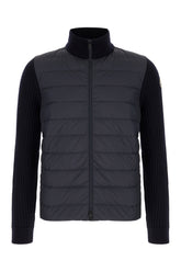 Cardigan Tricot in lana blu notte -  | Wise