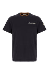 T-shirt in cotone blu navy -  | Wise