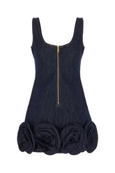 Denim mini dress -  | Wise