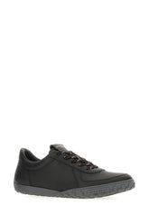 Black leather Glide sneakers -  | Wise