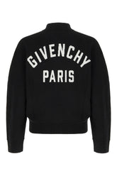 Black stretch wool blend cardigan -  | Wise