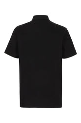 Polo in piquet nero -  | Wise