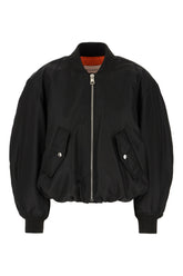 Black polyester padded jacket -  | Wise