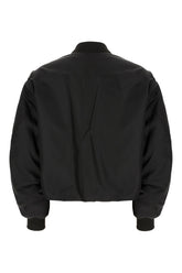 Black polyester padded jacket -  | Wise