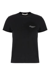 Black cotton t-shirt -  | Wise