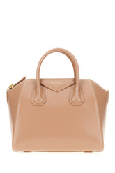 Powder pink leather small Antigona handbag -  | Wise