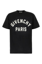 Black cotton t-shirt -  | Wise