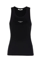 Top in cotone stretch nero -  | Wise