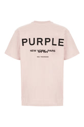 Powder pink cotton t-shirt -  | Wise