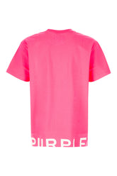 Fluo fuchsia cotton t-shirt -  | Wise