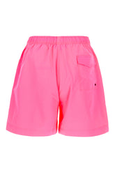 Fluo fuchsia polyester swimming shorts -  | Wise