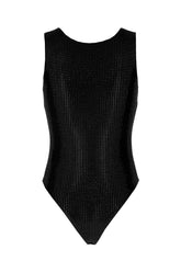 Black stretch nylon blend body -  | Wise