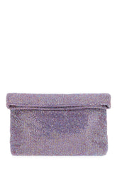Embellished polyester Varadero clutch -  | Wise