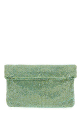 Embellished polyester Varadero clutch -  | Wise