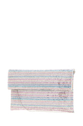 Embellished fabric Petra clutch -  | Wise