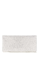 Embellished fabric Siria clutch -  | Wise