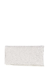 Embellished fabric Siria clutch -  | Wise