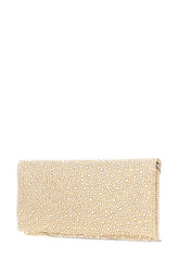 Embellished fabric Siria clutch -  | Wise
