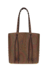 Multicolor leather shopping bag -  | Wise