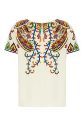 Printed silk blouse -  | Wise