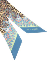 Printed silk foulard -  | Wise