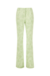 Pantalone in poliestere verde pastello -  | Wise