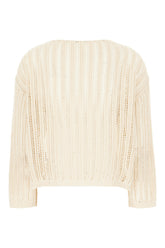Sand cotton blend sweater -  | Wise