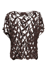 Maglione in misto cotone marrone -  | Wise