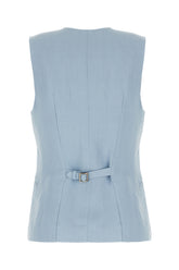 Gilet in misto viscosa carta da zucchero -  | Wise