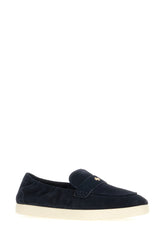 Midnight blue suede Sport loafers -  | Wise