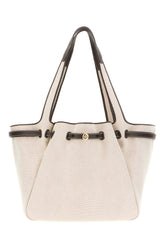 Sand canvas Romy shoulder bag -  | Wise