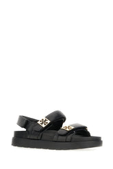 Black leather Mellow sandals -  | Wise