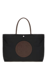 Black nylon Ella shopping bag -  | Wise