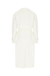 White cotton trench -  | Wise