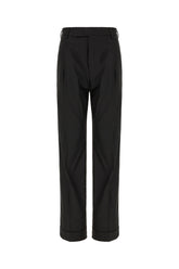 Slate stretch wool blend pants -  | Wise