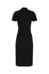 Abito in viscosa stretch nera -  | Wise