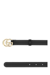 Black leather belt -  | Wise