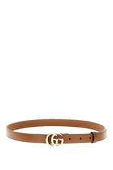 Brown leather belt -  | Wise