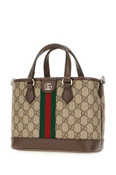 Borsa a mano Ophidia piccola in tela stampata -  | Wise