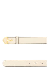Chalk leather belt -  | Wise