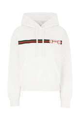 White cotton sweatshirt -  | Wise