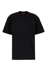 Black cotton t-shirt -  | Wise
