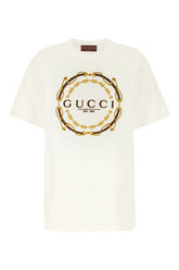 T-shirt in cotone avorio -  | Wise