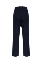 Pantalone in misto poliestere blu notte -  | Wise