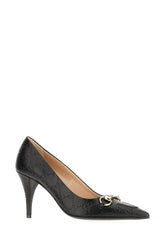Black leather pumps -  | Wise